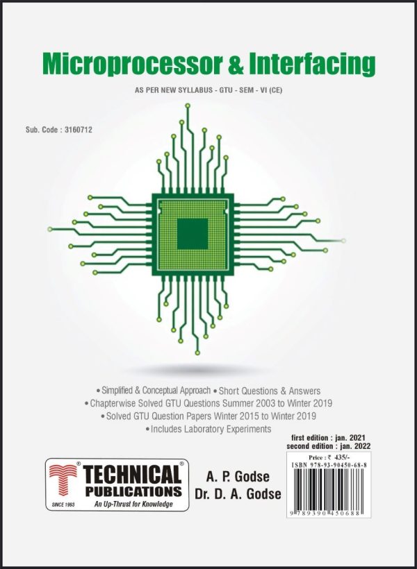 Microprocessor and Interfacing- Technical – Engineering Book Store