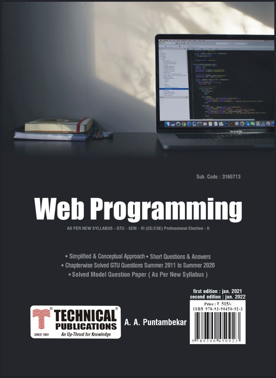 Web Programming – Engineering Book Store