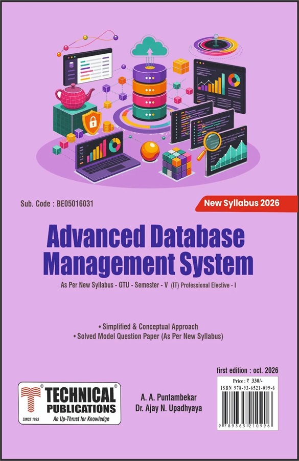 Advanced Database Management System- Technical Publication