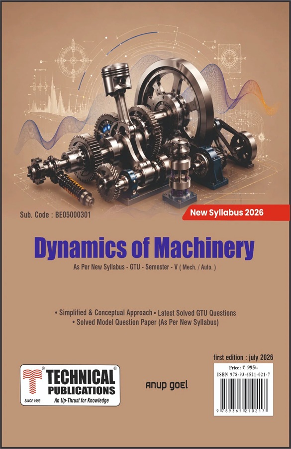 Dynamics Of Machinery- Technical