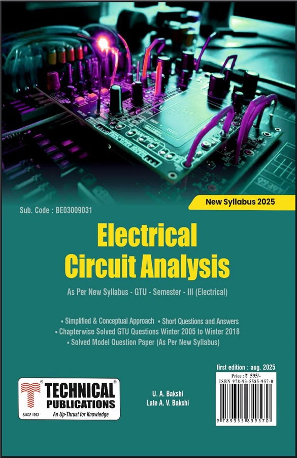 Electrical Circuit Analysis- Technical