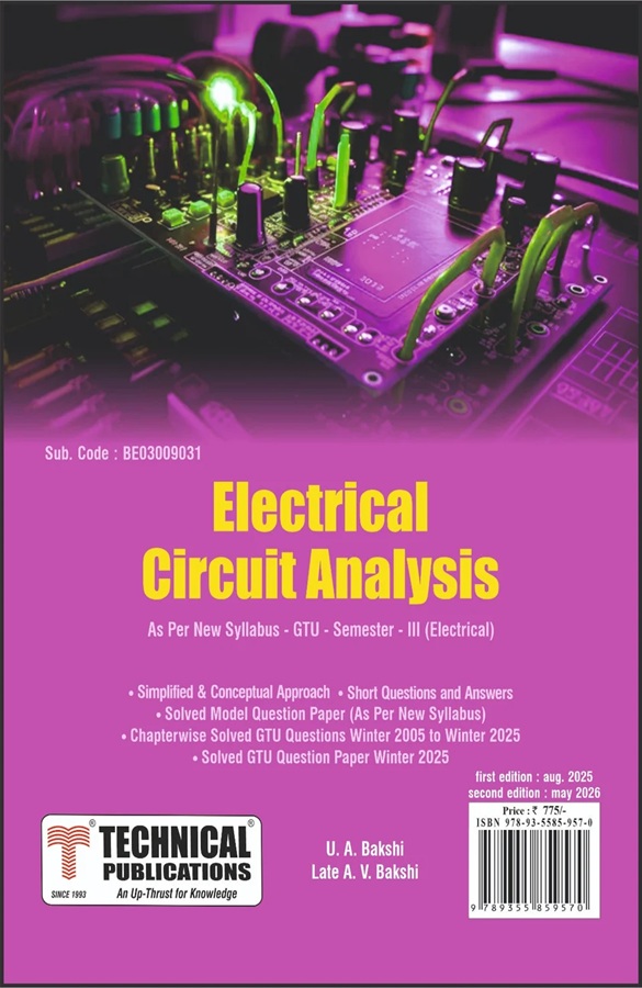 Electrical Circuit Analysis- Technical