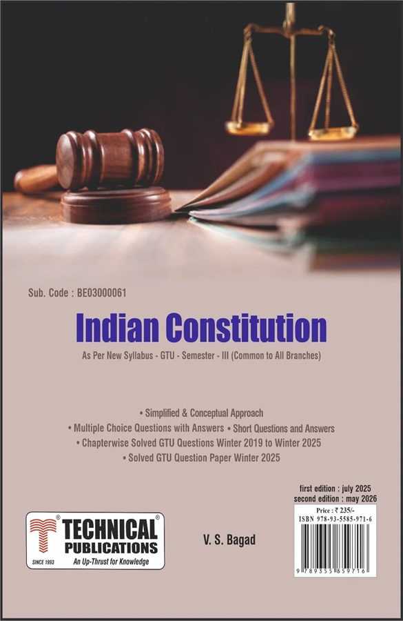Indian Constitution- Technical