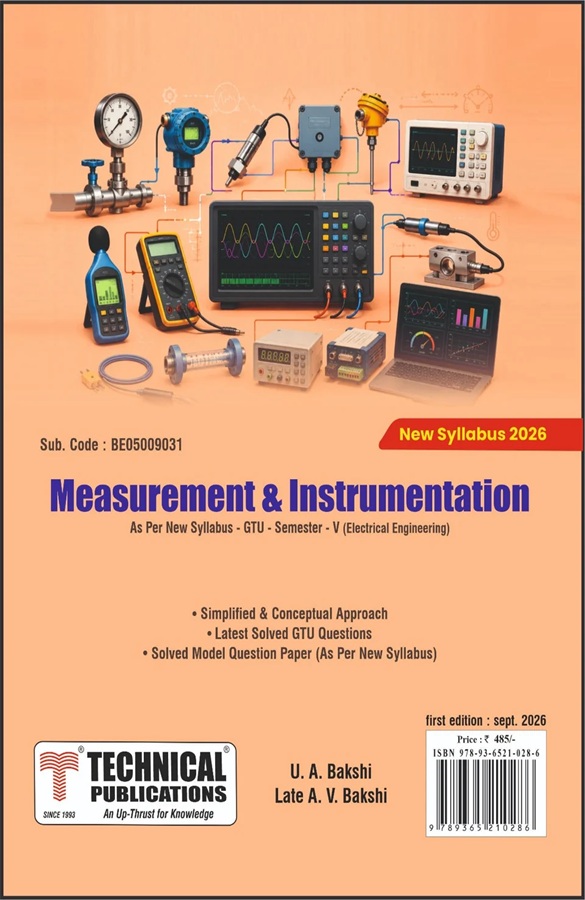 Measurement and Instrumentation- Technical