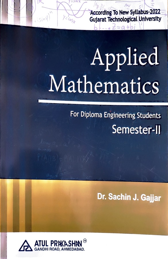 Applied Mathematics- English Medium – Engineering Book Store