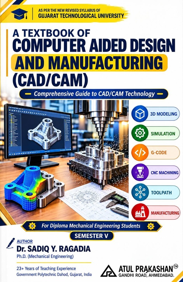 Computer Aided Design and Manufacturing-CAD/CAM- English Medium