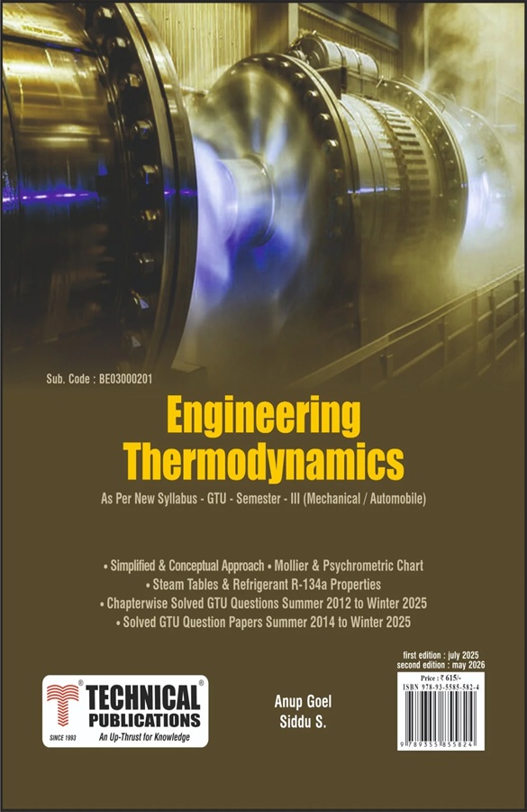 Engineering Thermodynamics- Technical Publication