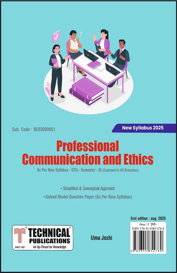 Professional Communication and Ethics- Technical Publication