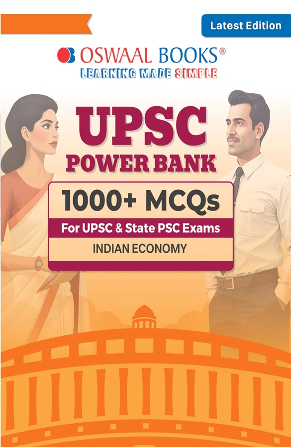 UPSC Power Bank:1000+ MCQs for UPSC and State PSCs Exams Indian Economy