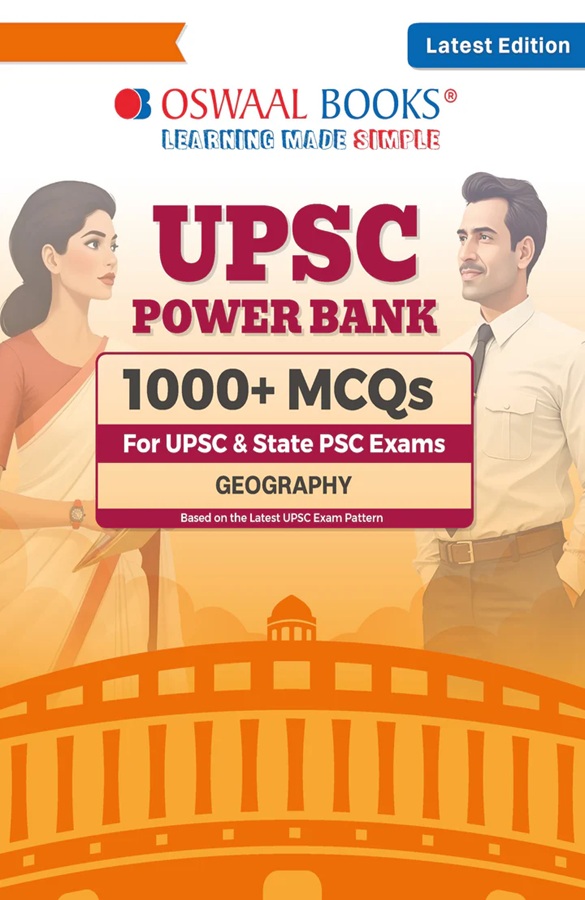 UPSC Power Bank:1000+ MCQs for UPSC and State PSCs Exams Geography