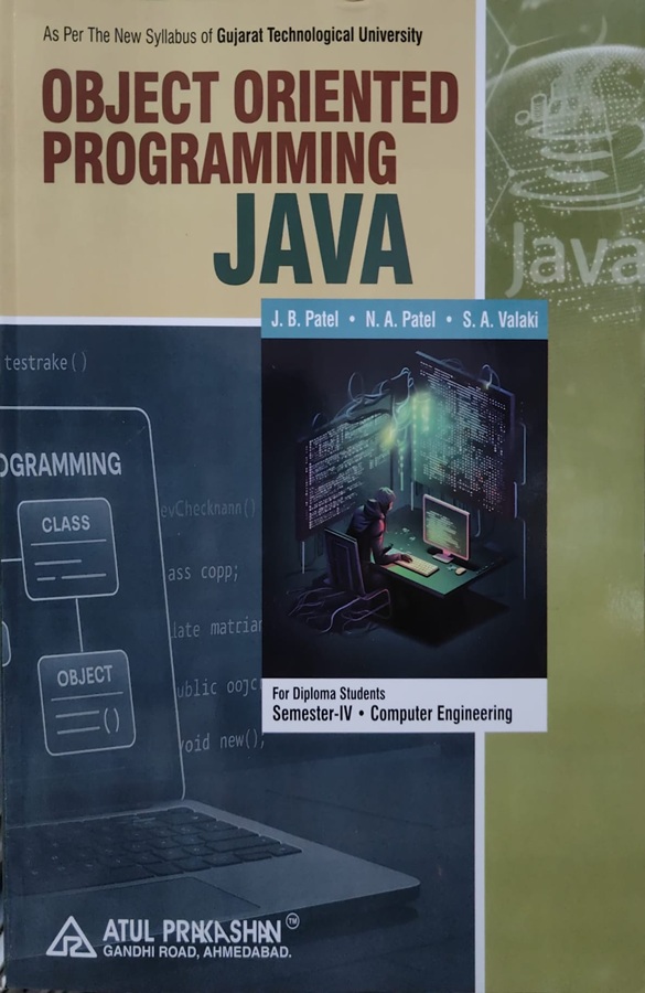 Object Oriented Programming With JAVA